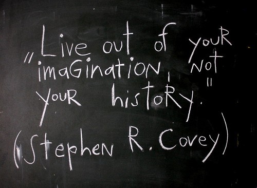 live out of imagination